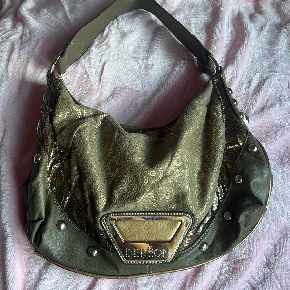 Gold Beyoncé Dereon Clutch Small rhinestone Bag Y2k 2000s Bag